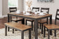 Ashley Signature Design Gesthaven Dining Room Set D396