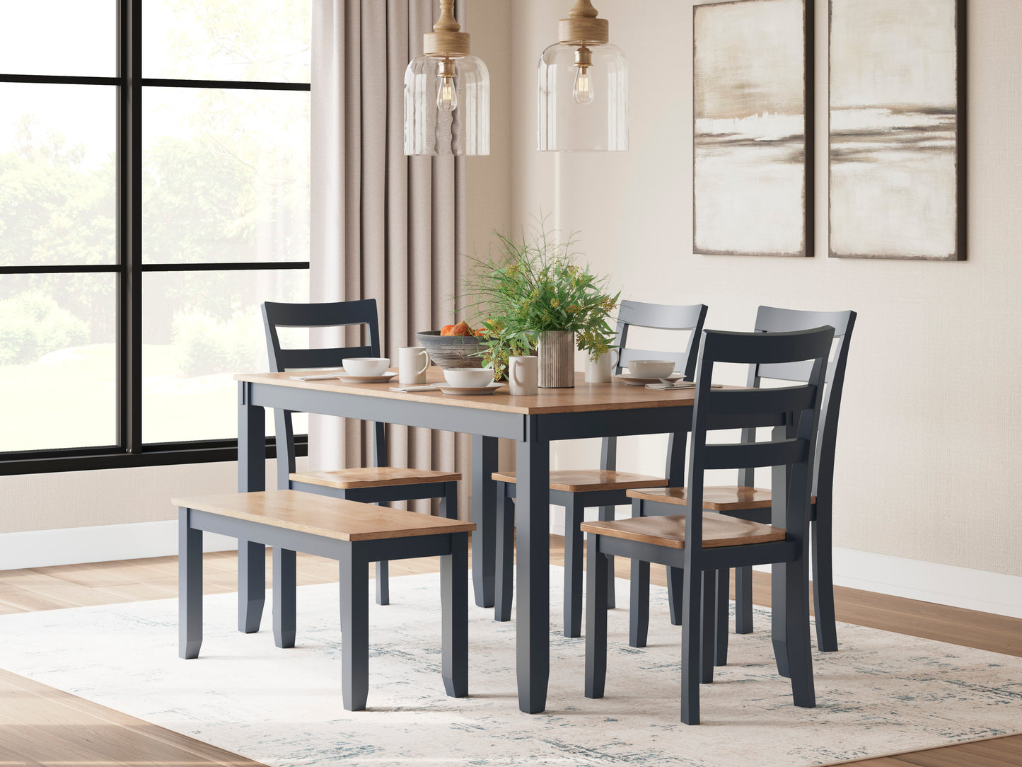 Ashley Signature Design Gesthaven Diningroom set D399