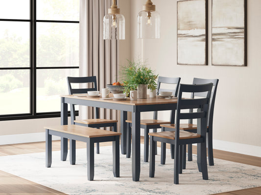 Ashley Signature Design Gesthaven Diningroom set D399