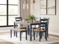 Ashley Signature Design Gesthaven Diningroom set D399