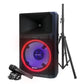 Gemini Ultimate 15" Bluetooth Pary Speaker With Dynamic LED Lights