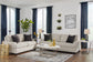 Ashley Signature Design Vayda Pebble Sofa Loveseat 33104