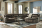 36504 -Clonmel-Chocolate-reclining-sectional-with-chaise