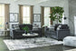 Abinger Smoke Sofa Loveseat 83904