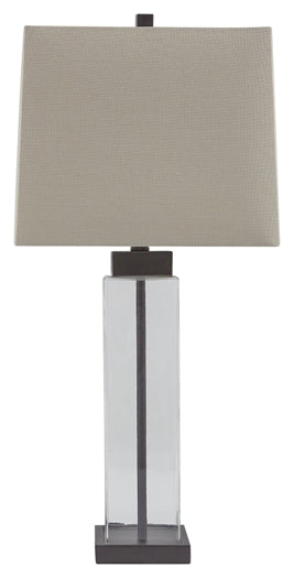 Alvaro Glass Table Lamp (2/CN) Dawn Test Store Dev