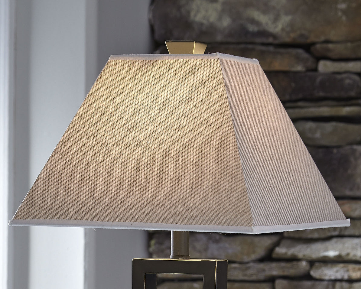 Deidra Metal Table Lamp (2/CN) Dawn Test Store Dev