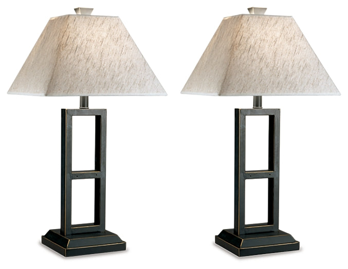 Deidra Metal Table Lamp (2/CN) Dawn Test Store Dev