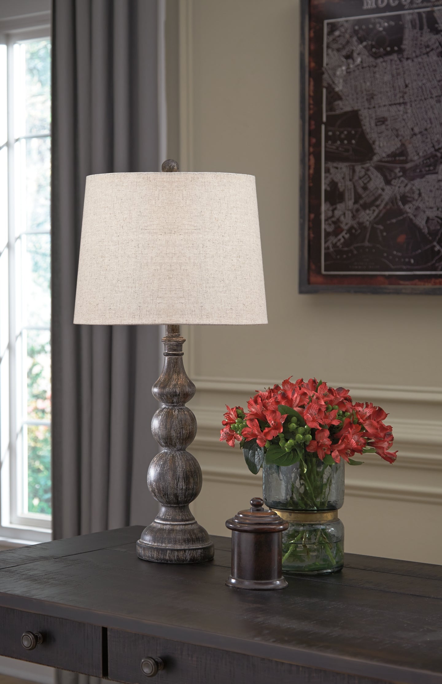Mair Poly Table Lamp (2/CN) Dawn Test Store Dev