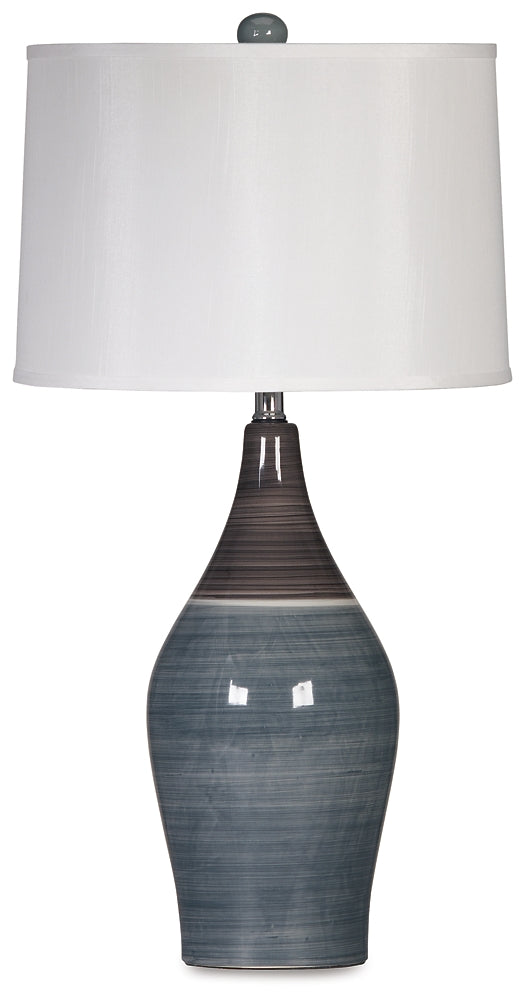 Niobe Ceramic Table Lamp (2/CN) Dawn Test Store Dev