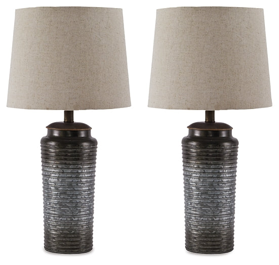 Norbert Metal Table Lamp (2/CN) Dawn Test Store Dev
