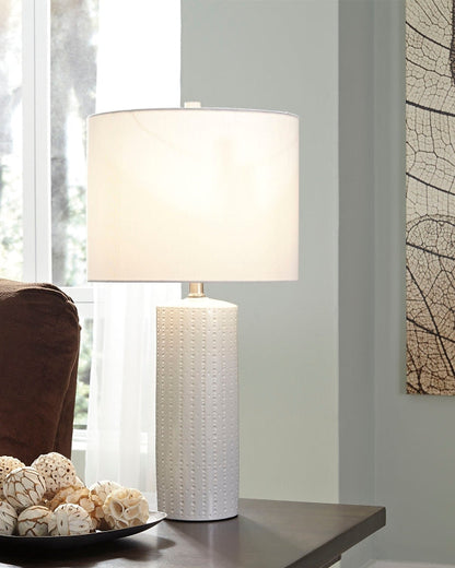 Steuben Ceramic Table Lamp (2/CN) Dawn Test Store Dev