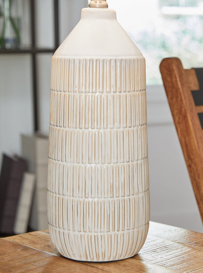 Willport Ceramic Table Lamp (2/CN) Dawn Test Store Dev