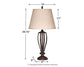 Mildred Metal Table Lamp (2/CN)