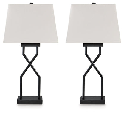 Brookthrone Metal Table Lamp (2/CN)