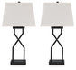 Brookthrone Metal Table Lamp (2/CN)