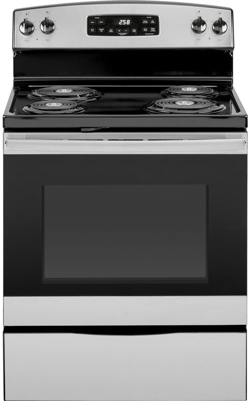 Crosley Stainless steel electric coil top range